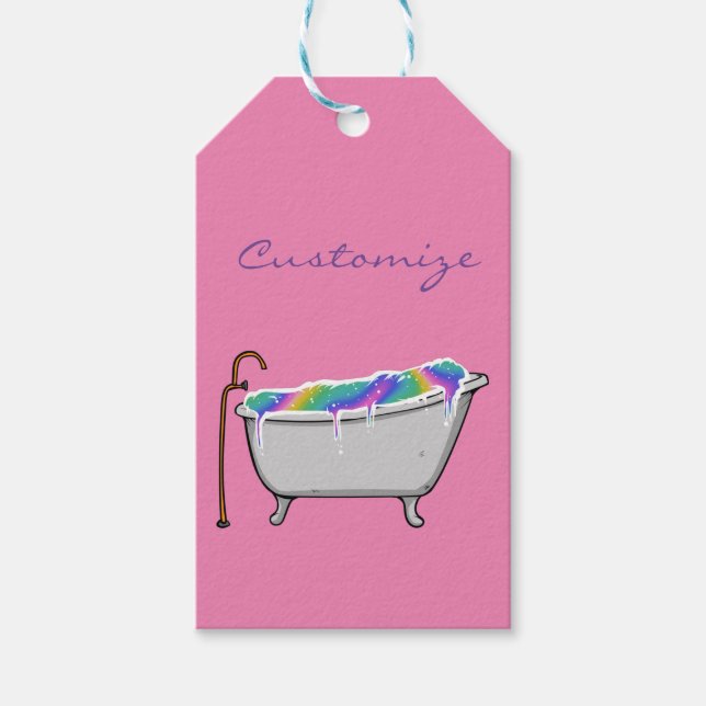 Bath Bomb Babe Thunder_Cove Geschenkanhänger (Vorderseite)