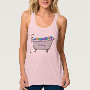 Bath Bomb Babe Thunder_Cove Tank Top