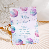 Bath bomb making birthday party