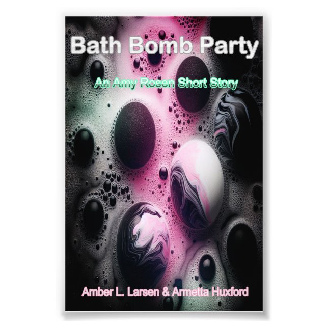 Bath Bomb Party Cover Fotodruck (Vorne)
