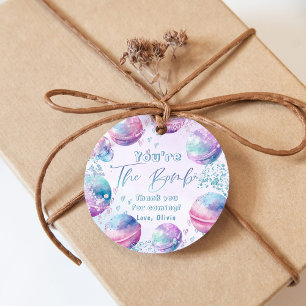 Bath Bombe Geburtstagsparty danke Geschenkanhänger