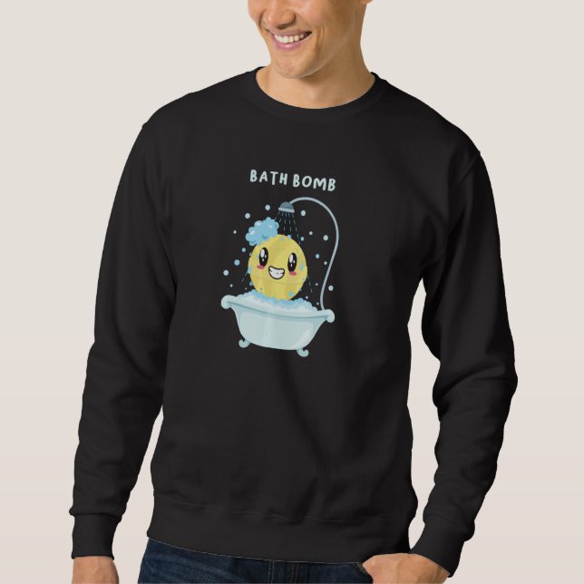 Bath Bombs Waschen Bubble Balls Relaxen Pullover (Vorderseite)