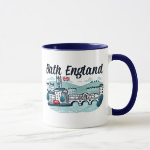 Bath England Tasse