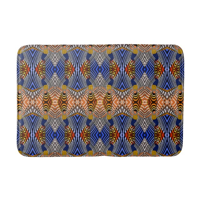 Bath Mat/African Style Pattern Badematte (Vorderseite)