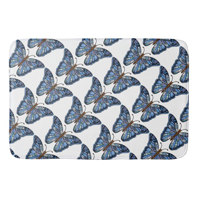 Bath Mat/Butterfly Badematte (Vorderseite)