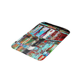 Bath Mat – Collapse Reflection Abstract Design Badematte