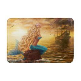Bath Mat Fantasy Mermaid Badematte