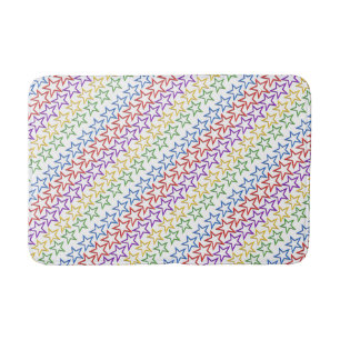 Bath Mat - Farbige Sterne Badematte