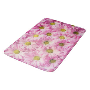 Bath Mat - Pink Gerbera Daisies Badematte