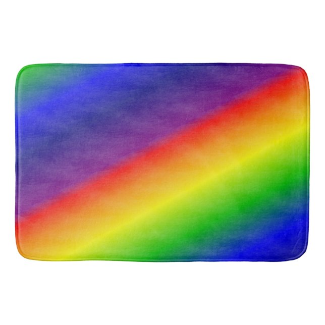 Bath Mat/Rainbow Badematte (Vorderseite)