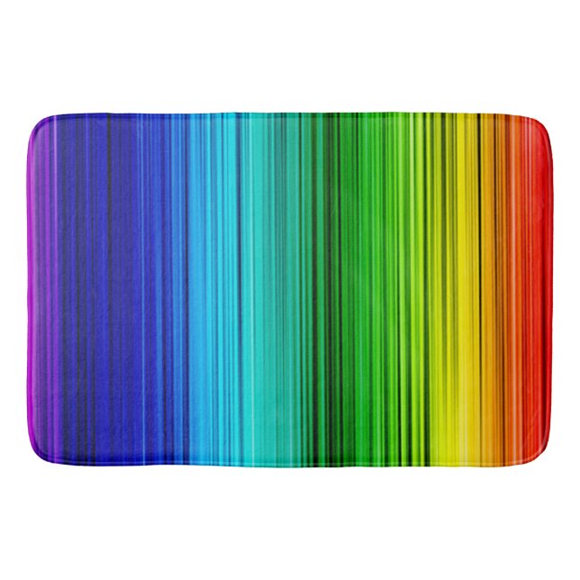 Bath Mat/Rainbow Badematte (Vorderseite)