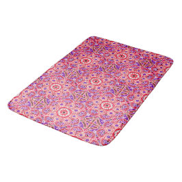 Bath Mat roter Böhm abstrakt Badematte