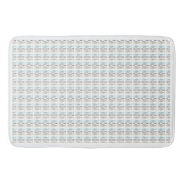Bath Mat - Skandinavische Fische Badematte