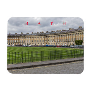 Bath Royal Crescent View Kühlschrankmagnet Magnet