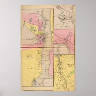 Bath, Sagadahoc Co Poster