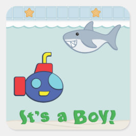 Bath Time Fancies Ankündigungssticker Quadratischer Aufkleber