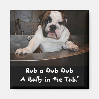 Bath Time Tasse Magnet