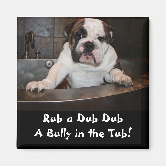 Bath Time Tasse Magnet (Vorne)