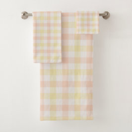Bath Towel Set Garden Sunrise