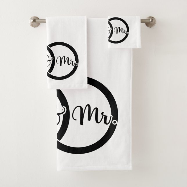 Bath Towel Set - Wedding Gift (Insitu)