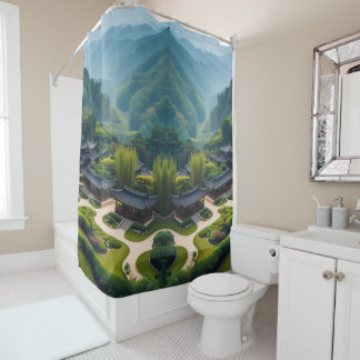 "Bathe in Beauty - Natur & Architektur in jedem Duschvorhang