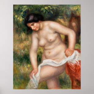 Bather Drying Herself (Baigneuse sessuyant) (1901- Poster