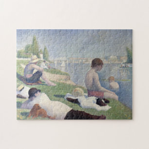 Bathers Georges Seurat Neo Impressionist Malerei Puzzle