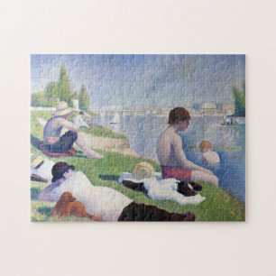 Bathers in Asnieres, Seurat Puzzle