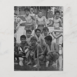 Bathers Postkarte