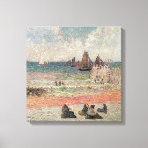 Bathing Dieppe von Paul Gauguin Leinwanddruck