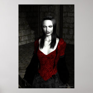 Bathory Gothic Artwork Poster