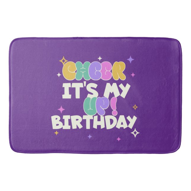 BATHROOM BIRTHDAY CHEER UP BATH MAT  BADEMATTE (Vorderseite)