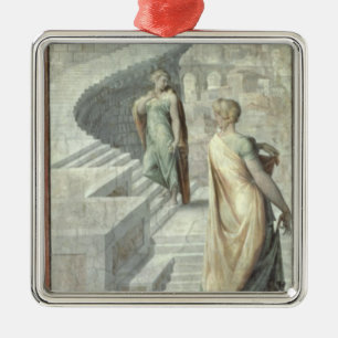Bathsheba, das David, c.1553 besucht Ornament Aus Metall