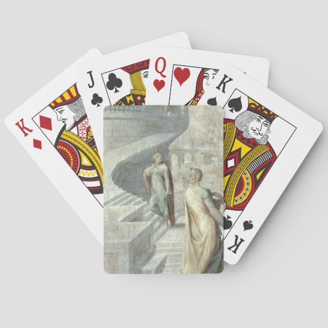 Bathsheba Visiting David, c.1553 Spielkarten (Rückseite)