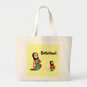 Bathtime! Jumbo Stoffbeutel