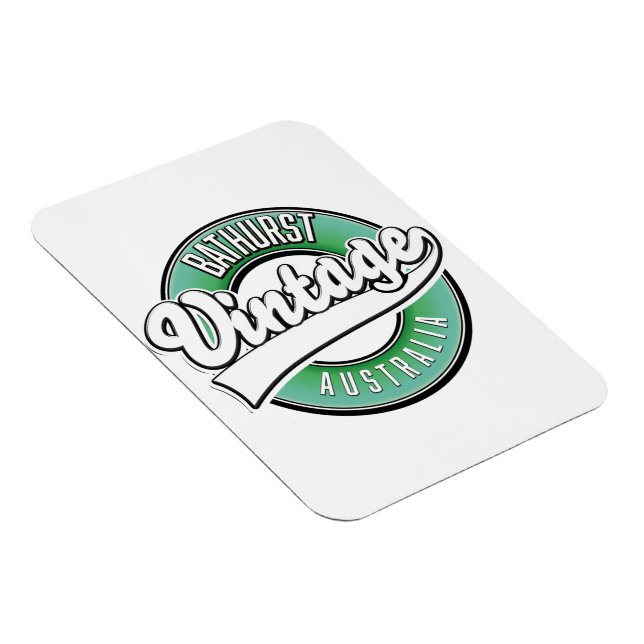 Bathurst australia Vintages Logo Magnet (Rechte Seite)