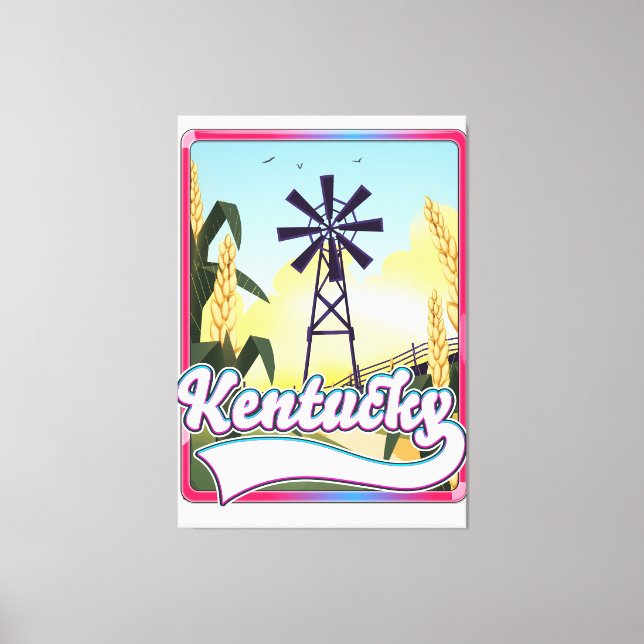 Bathurst Island Kanada Reiseplan Leinwanddruck (Vorderseite)