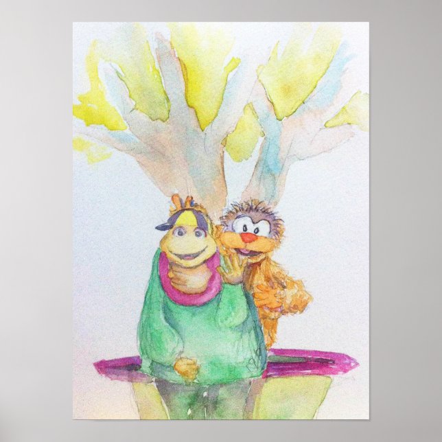 Batibot's Pong Pagong Kiko Matsing Poster (Vorne)