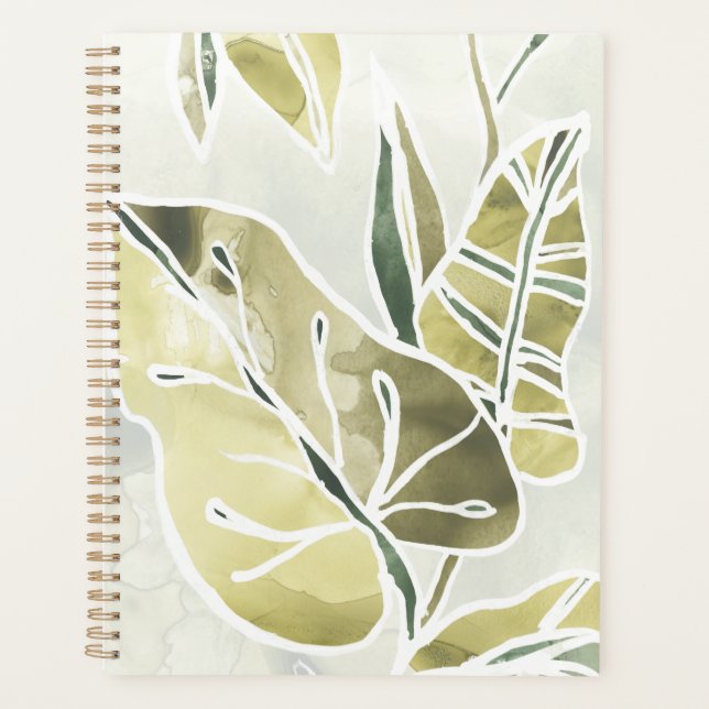 Batik-Blätter Planer (Vorderseite)