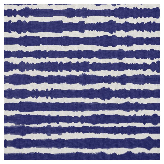 Batik-Indigo-Stilstreifen Stoff (Muster)