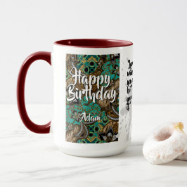 Batik-Kombitasse CM06-01 Jungfrau Tasse