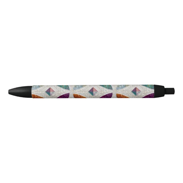 Batik Medallion Quilt Pen Kugelschreiber (Vorderseite)