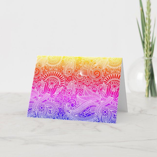 Batik Motif Karte (Vorderseite)