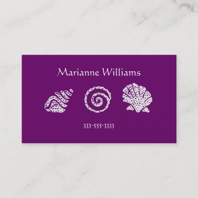 Batik-Muscheln-Mama oder nennende Karte (Vorderseite)