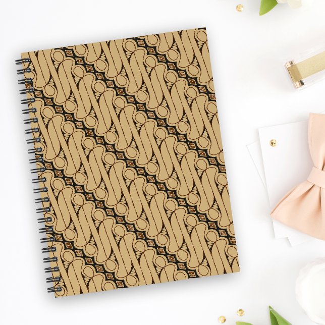 Batik Parang, indonesisches Muster, Javanisch, eth Planer (Von Creator hochgeladen)