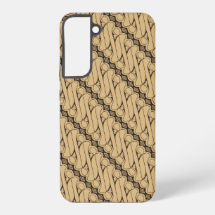 Batik Parang, indonesisches Muster, Javanisch, eth Samsung Galaxy Hülle