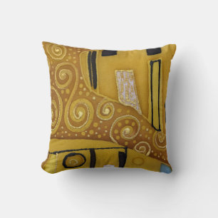 Batik Schönheit: Traditioneller Hintergrund Kissen