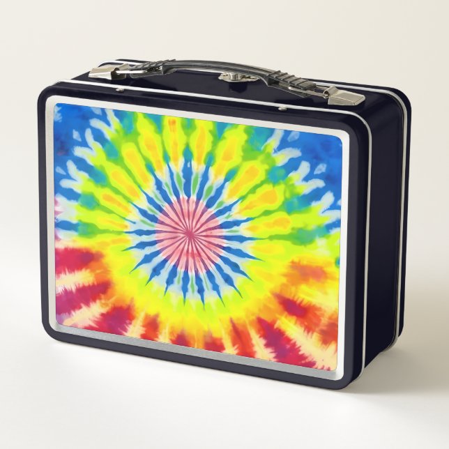 Batik Style  Metall Brotdose (Rückseite)