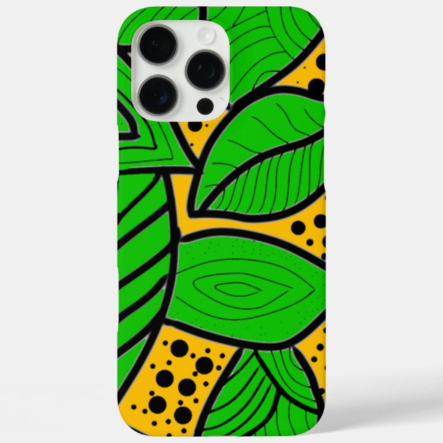 Batik Tembakau iPhone 16 Pro Hüllen (Rückseite)