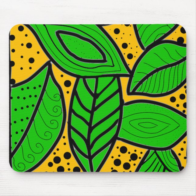 Batik Tembakau Mouse Pad Mousepad (Vorne)